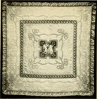 An illustration from Bobbins of Belgium; a book of Belgian lace, lace-workers, lace-schools and lace-villages (1920)