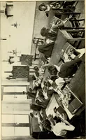 An illustration from Bobbins of Belgium; a book of Belgian lace, lace-workers, lace-schools and lace-villages (1920)