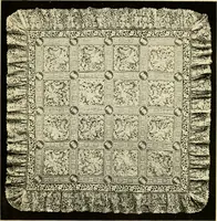 An illustration from Bobbins of Belgium; a book of Belgian lace, lace-workers, lace-schools and lace-villages (1920)