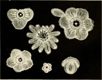 An illustration from Bobbins of Belgium; a book of Belgian lace, lace-workers, lace-schools and lace-villages (1920)