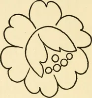 An illustration from Bobbins of Belgium; a book of Belgian lace, lace-workers, lace-schools and lace-villages (1920)