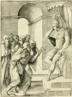 An illustration from Achillis Bocchii Bonon. Symbolicarvm quaestionvm de vniverso genere qvas serio lvdebat libri qvinqve (1555)