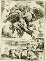 Picture 80 of 152 from Achillis Bocchii Bonon. Symbolicarvm quaestionvm de vniverso genere qvas serio lvdebat libri qvinqve (1555), leaf 185
