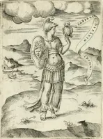 Picture 84 of 152 from Achillis Bocchii Bonon. Symbolicarvm quaestionvm de vniverso genere qvas serio lvdebat libri qvinqve (1555), leaf 193