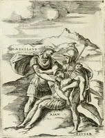An illustration from Achillis Bocchii Bonon. Symbolicarvm quaestionvm de vniverso genere qvas serio lvdebat libri qvinqve (1555)