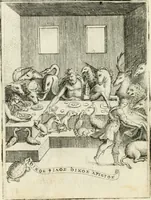 An illustration from Achillis Bocchii Bonon. Symbolicarvm quaestionvm de vniverso genere qvas serio lvdebat libri qvinqve (1555)