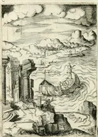 An illustration from Achillis Bocchii Bonon. Symbolicarvm quaestionvm de vniverso genere qvas serio lvdebat libri qvinqve (1555)