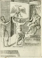 Picture 22 of 152 from Achillis Bocchii Bonon. Symbolicarvm quaestionvm de vniverso genere qvas serio lvdebat libri qvinqve (1555), leaf 65