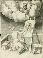 Picture 25 of 152 from Achillis Bocchii Bonon. Symbolicarvm quaestionvm de vniverso genere qvas serio lvdebat libri qvinqve (1555), leaf 71
