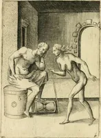 Picture 27 of 152 from Achillis Bocchii Bonon. Symbolicarvm quaestionvm de vniverso genere qvas serio lvdebat libri qvinqve (1555), leaf 75