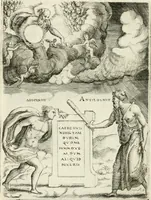 An illustration from Achillis Bocchii Bonon. Symbolicarvm quaestionvm de vniverso genere qvas serio lvdebat libri qvinqve (1555)