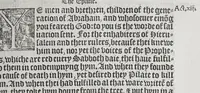 An illustration from The boke of common praier, and administracion of the sacramentes, and other rites and ceremonies in the Churche of Englande. (1552)