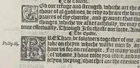 An illustration from The boke of common praier, and administracion of the sacramentes, and other rites and ceremonies in the Churche of Englande. (1552)