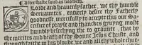 An illustration from The boke of common praier, and administracion of the sacramentes, and other rites and ceremonies in the Churche of Englande. (1552)