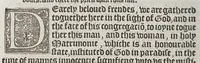 An illustration from The boke of common praier, and administracion of the sacramentes, and other rites and ceremonies in the Churche of Englande. (1552)
