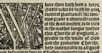 Picture 3 of 68 from The boke of common prayer and administracion of the sacramentes and other rites and ceremonies in the Churche of Englande (1552), leaf 7
