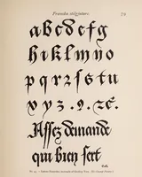 An illustration from Boktryckstyper under XV. till XIX århundert : kort öfversikt af boktryckstypernas utveckling och allmänna former (1905)