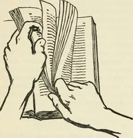 An illustration from Bookbinding, and the care of books : a text-book for bookbinders and librarians (1911)