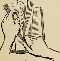 An illustration from Bookbinding, and the care of books; a handbook for amateurs, bookbinders & librarians (1901)