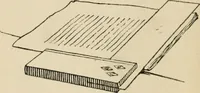 An illustration from Bookbinding, and the care of books; a handbook for amateurs, bookbinders & librarians (1901)