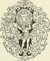 An illustration from Bookbindings old and new; notes of a book-lover, with an account of the Grolier Club of New York; (1895)