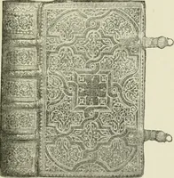 An illustration from Bookbindings old and new; notes of a book-lover, with an account of the Grolier Club of New York; (1895)