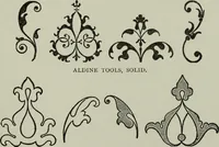 An illustration from Bookbindings old and new : notes of a book-lover, with account of the Grolier club of New York (1896)