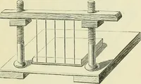 An illustration from Bookbinding, with numerous engravings and diagrams (1907)