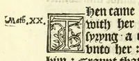 An illustration from The booke of the common prayer and administracion of the sacramentes : and other rites and ceremonies of the Churche : after the vse of the Churche of England (1549)
