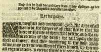An illustration from The booke of the common prayer and administracion of the sacramentes : and other rites and ceremonies of the Churche : after the vse of the Churche of England (1549)