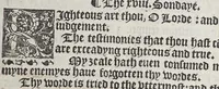 An illustration from The booke of the common prayer and administracion of the sacramentes, and other rites and ceremonies of the churche: after the vse of the Churche of England. (1549)