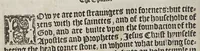 An illustration from The booke of the common prayer and administracion of the sacramentes, and other rites and ceremonies of the churche: after the vse of the Churche of England. (1549)