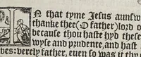 An illustration from The booke of the common prayer and administracion of the sacramentes, and other rites and ceremonies of the churche: after the vse of the Churche of England. (1549)