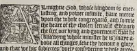 An illustration from The booke of the common prayer and administracion of the sacramentes, and other rites and ceremonies of the churche: after the vse of the Churche of England. (1549)