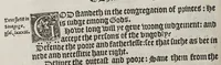 An illustration from The booke of the common prayer and administracion of the sacramentes, and other rites and ceremonies of the churche: after the vse of the Churche of England. (1549)