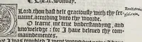 An illustration from The booke of the common prayer and administracion of the sacramentes, and other rites and ceremonies of the churche: after the vse of the Churche of England. (1549)