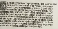 An illustration from The booke of the common prayer and administracion of the sacramentes, and other rites and ceremonies of the churche: after the vse of the Churche of England. (1549)