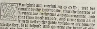 An illustration from The booke of the common prayer and administracion of the sacramentes, and other rites and ceremonies of the churche: after the vse of the Churche of England. (1549)