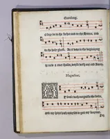 An illustration from The booke of common praier noted. 1550. (1550)