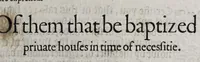 An illustration from The booke of common prayer and administration of the sacraments and other rites and ceremonies in the Church of England (1581)