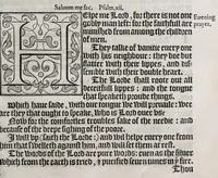 An illustration from The booke of common prayer and administration of the sacraments and other rites and ceremonies in the Church of England (1581)