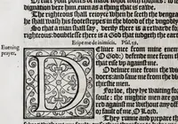 An illustration from The booke of common prayer and administration of the sacraments and other rites and ceremonies in the Church of England (1581)