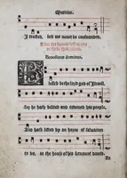Picture 1 of 32 from The booke of common praier noted (1550), leaf 20