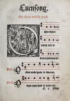 Picture 3 of 32 from The booke of common praier noted (1550), leaf 35