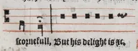 An illustration from The booke of common praier noted (1550)