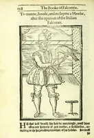 Picture 10 of 17 from The booke of falconrie or hawking : for the onely delight and pleasure of all noblemen and gentlemen : collected out of the best authors, aswell Italians as Frenchmen, and some English practises withall concerning falconrie (1611), leaf 146