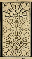 An illustration from A booke of sundry draughtes principaly serving for glasiers: and not impertinent for plasters, and gardiners : besides sundry other professions. Whereunto is annexed the manner how to anniel in glas: and also the true forme of the fornace, and the secretes thereof (1615)