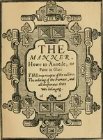 Picture 112 of 115 from A booke of sundry draughtes principaly serving for glasiers: and not impertinent for plasters, and gardiners : besides sundry other professions. Whereunto is annexed the manner how to anniel in glas: and also the true forme of the fornace, and the secretes thereof (1615), leaf 132