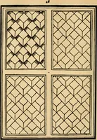 An illustration from A booke of sundry draughtes principaly serving for glasiers: and not impertinent for plasters, and gardiners : besides sundry other professions. Whereunto is annexed the manner how to anniel in glas: and also the true forme of the fornace, and the secretes thereof (1615)