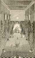 An illustration from The book of the ancient and accepted Scottish rite of freemasonry : containing instructions in all the degrees from the third to the thirty-third, and last degree of the rite : together with ceremonies of inauguration ... etc. (1914)